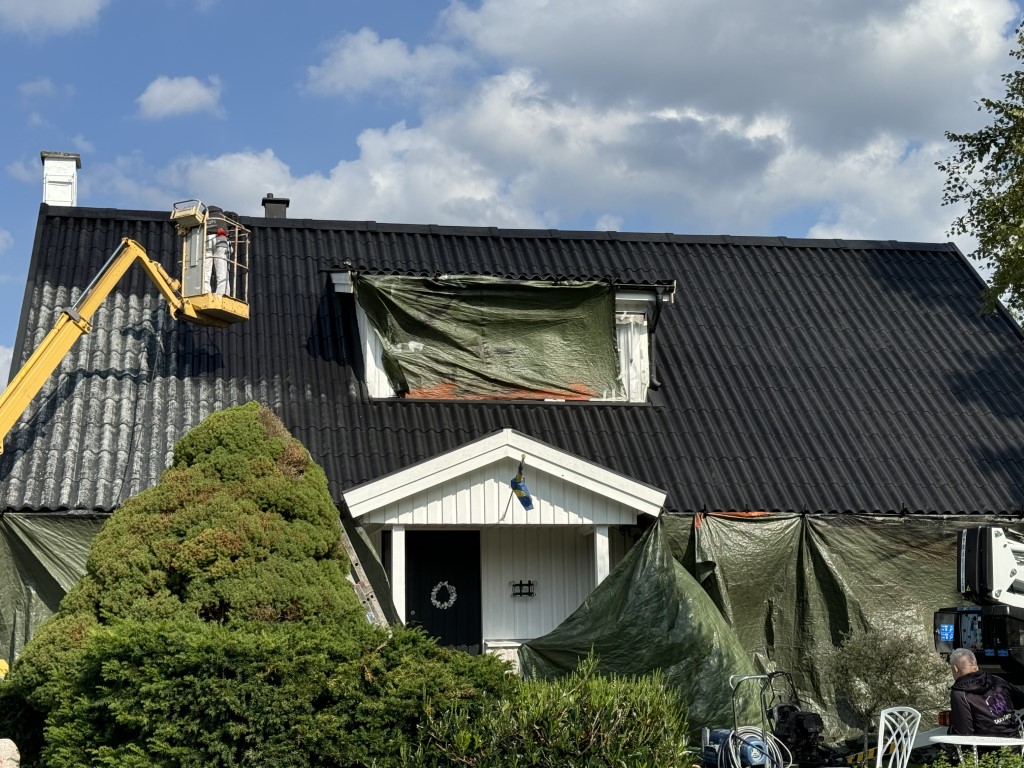 Takläggare av N3N Takvård – projekt 4
