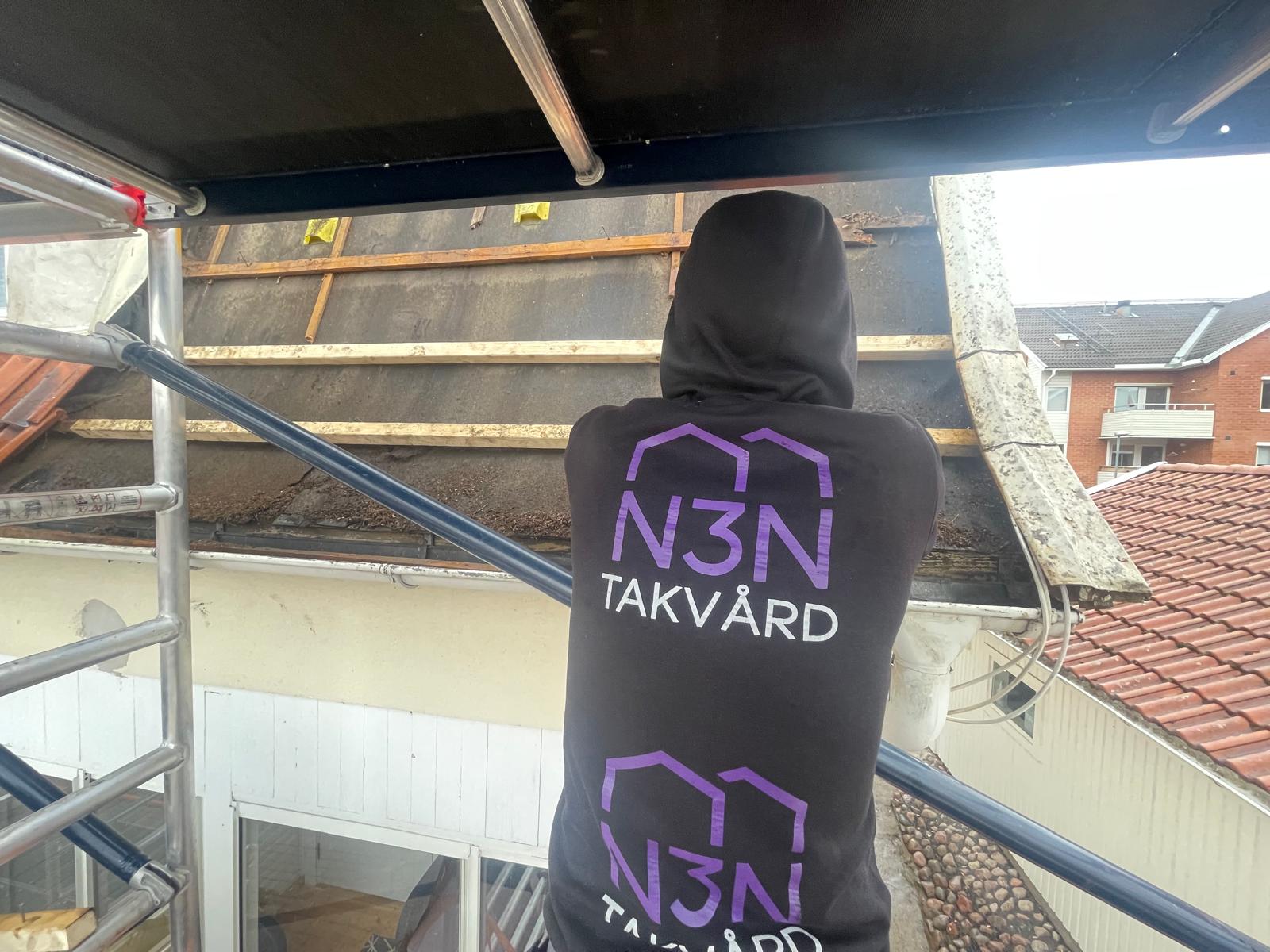 Takläggare av N3N Takvård – projekt 6
